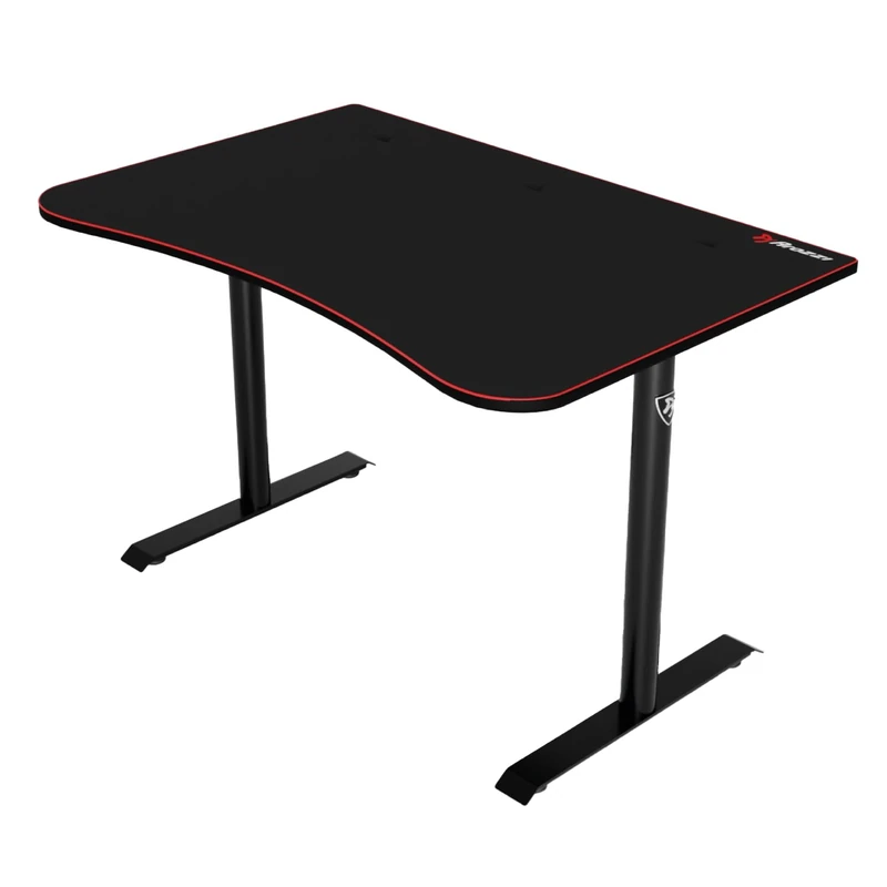 Arena Fratello Gaming Table/Desk with Full Surface Mousepad and Easy Cable Management - Based on our Arena Desk, ranked as one of the best gaming desks on the market by IGN.com - Black - Image 1