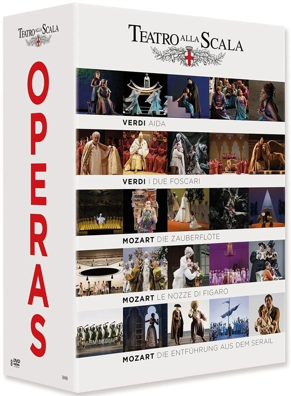 Operas - Teatro Alla Scala [C Major Entertainment: 758408] [DVD] [2021] [NTSC]