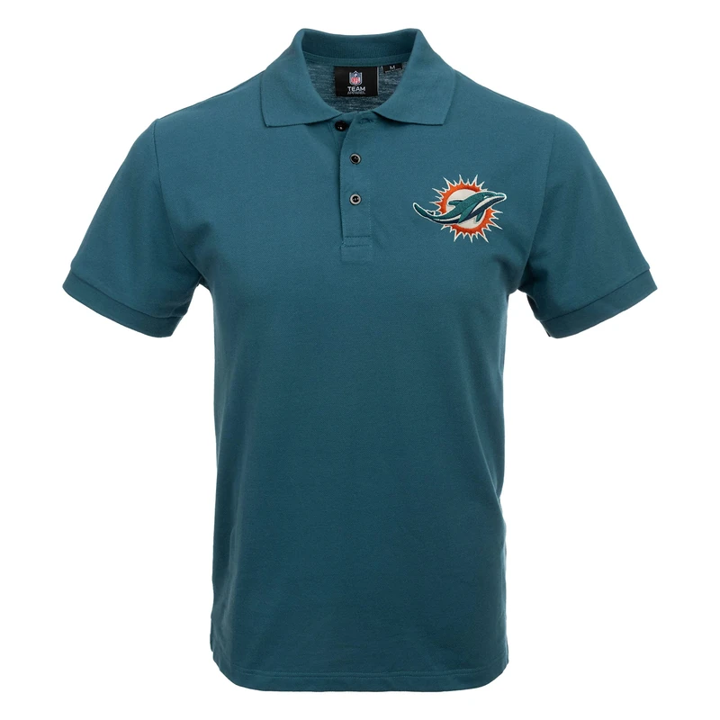 FOCO NFL Team Logo Polo Short Sleeve Shirt