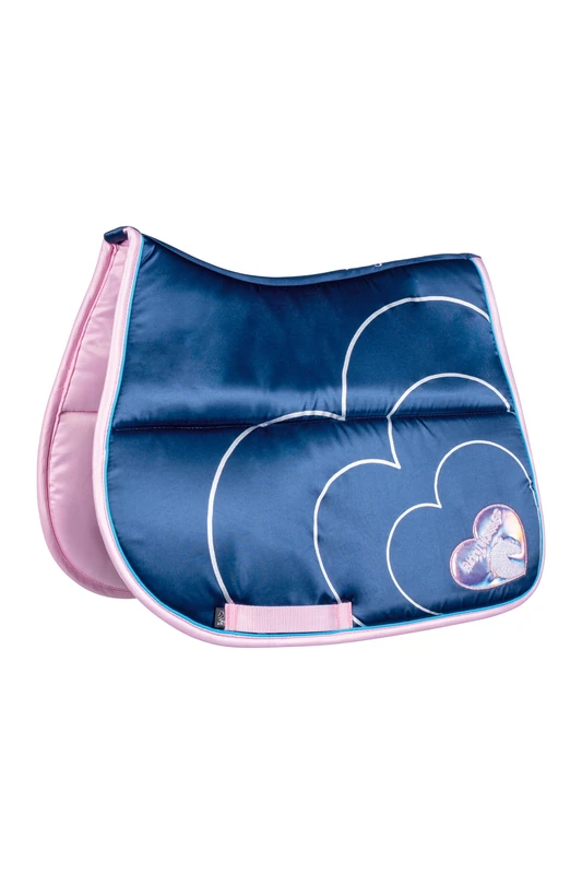 HKM Zebra Aqua Fly rug with neck Aqua 5'3