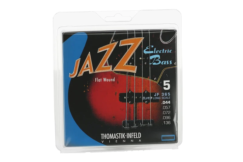 Thomastik-Infeld Flat Wound Electric Bass - JF36136 - B single string – Jazz Bass Super Long Scale 36", gauge .136