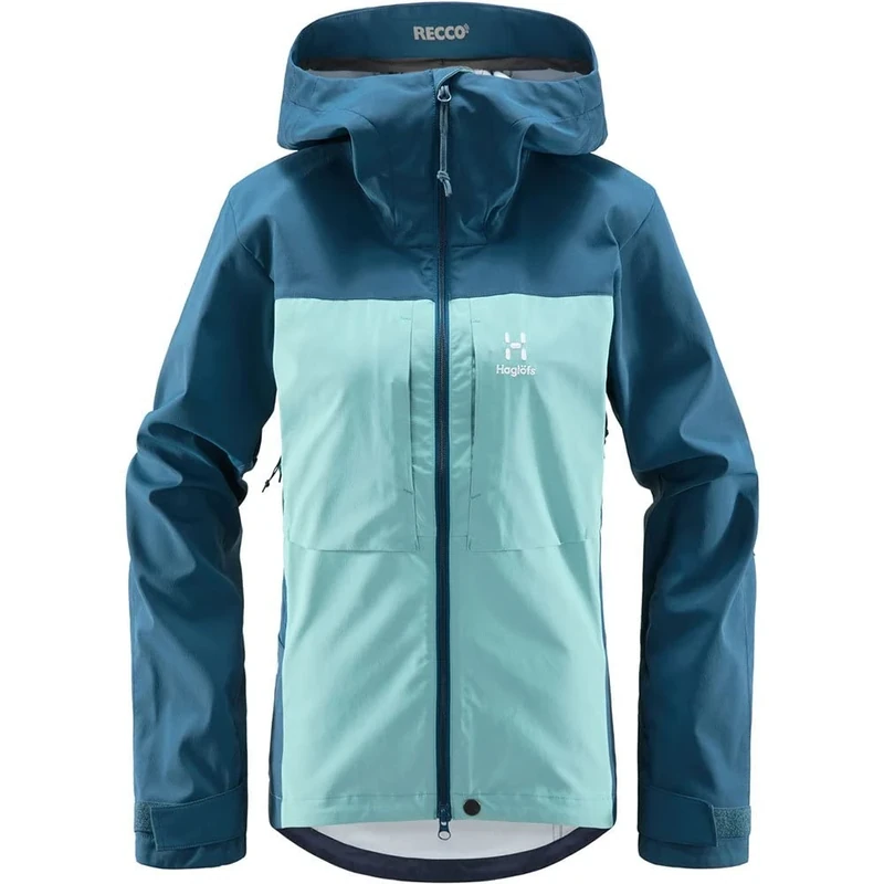 HAGLOFS 605026_4R7 TOURING INFINIUM Q Jacket Women's FORST BLUE/DARK OCEAN Size S