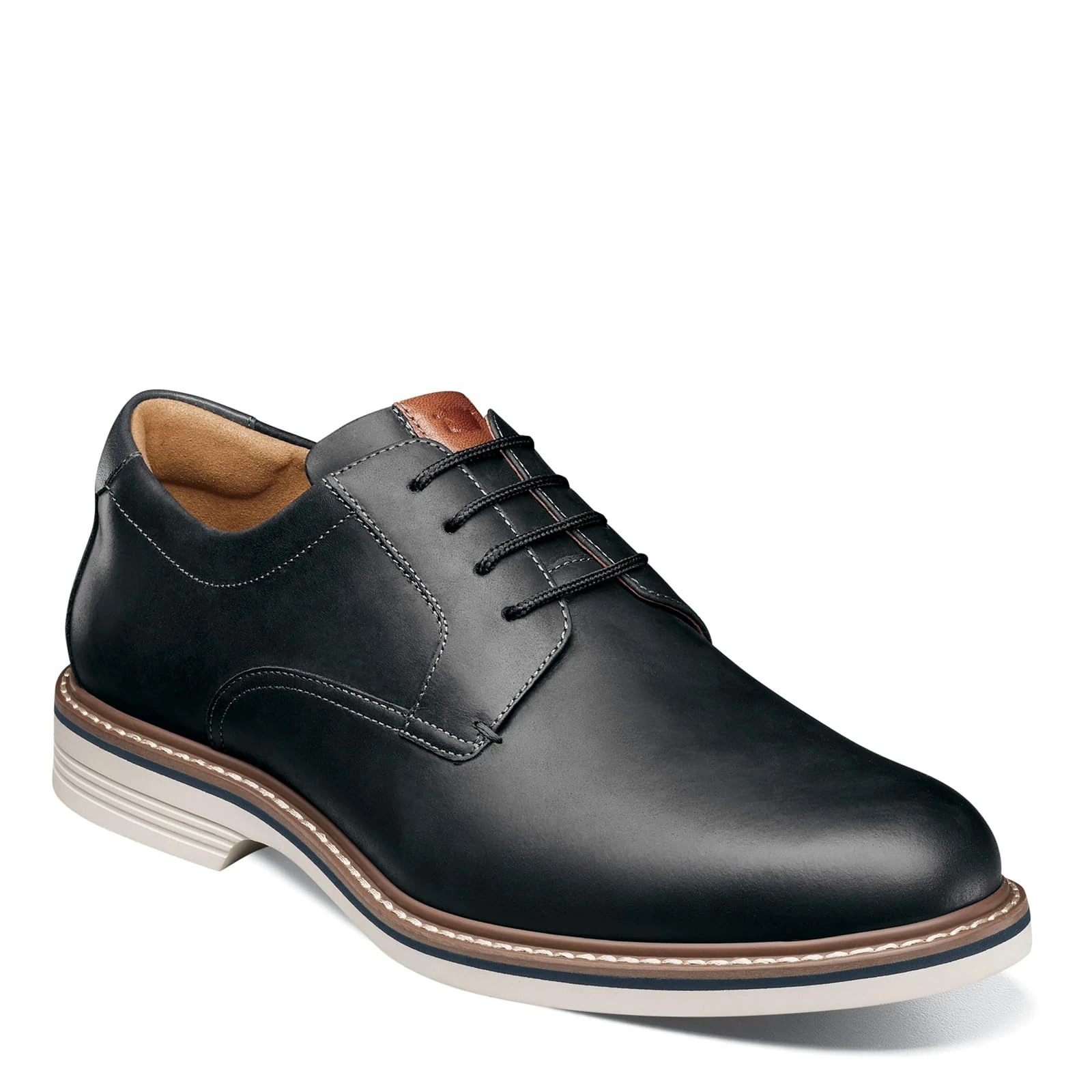 Florsheim Men's, Norwalk Plain Toe Oxford, Black, 9.5