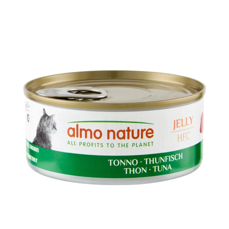 Almo Nature HFC Jelly Wet Cat Food - Tuna - 150g (Pack of 24)
