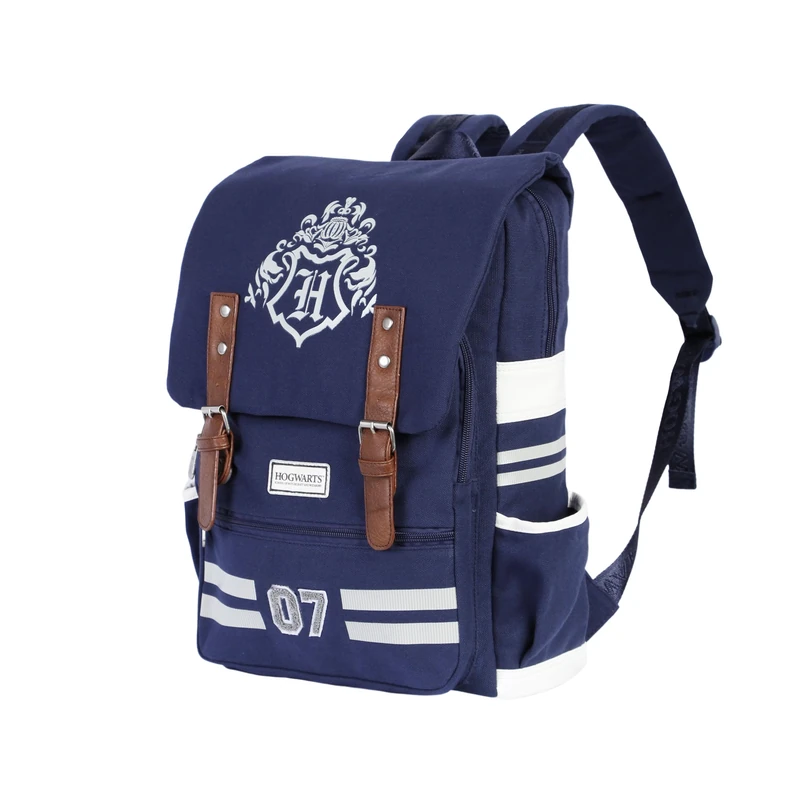 Harry Potter Academy-Oxford Backpack, Dark Blue, 14 x 29 x 40 cm, Capacity 16 L