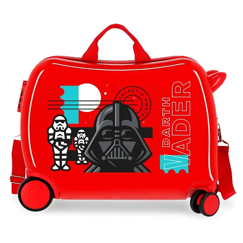 Star Wars Galactic Empire children's suitcase, 50 x 38 x 20 cm, rigid, ABS, side combination lock, 34 l, 1.8 kg, 4 wheels, hand luggage.
