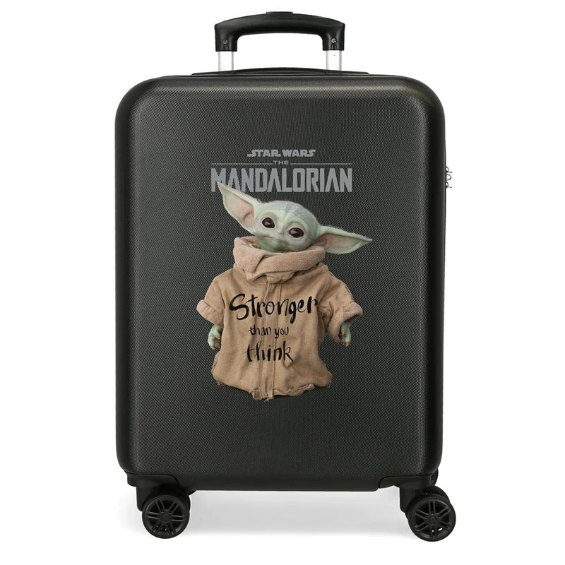 Star Wars Legend Stronger, Cabin Luggage, Blue 38 x 55 x 20 cm, Rigid ABS Lateral Combination Lock 34 L, 2 Kg, 4 Double Wheels Hand Luggage