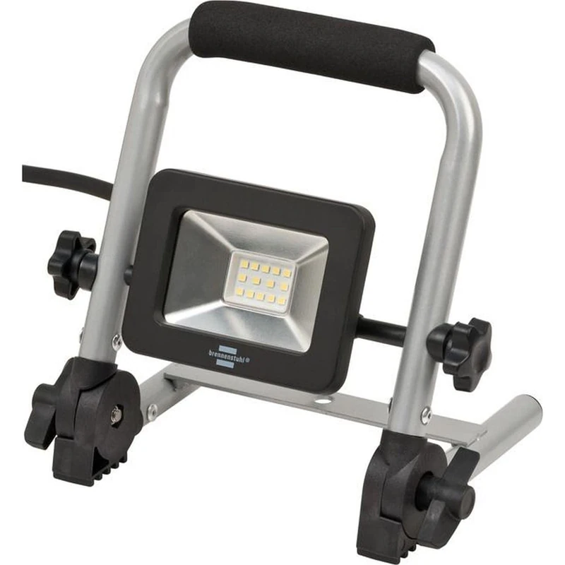 Brennenstuhl LED Construction Spotlight EL 4050 M (50 W, 4500 lm, 6500 K, IP65, LED Work Spotlight with 1.5 m Cable, Folding Frame) - Image 1