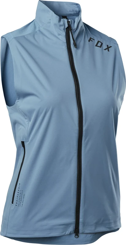 Fox Racing Women's Flexair Mountain Biking Vest, Dusty Blue, S