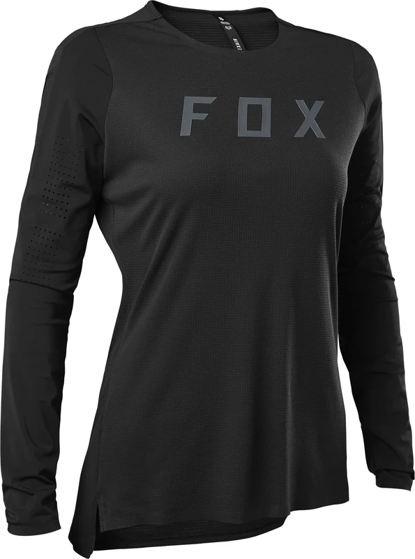 Fox W Flexair Pro Ls Jersey Black