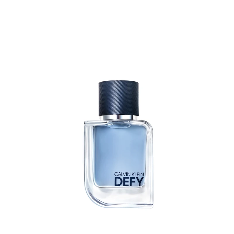 CALVIN KLEIN Defy - Eau de Toilette for Men - Woody Fragrance with Notes of Bergamot, Lavender Absolute and Vetiver Oil - Medium Longevity - 50ml