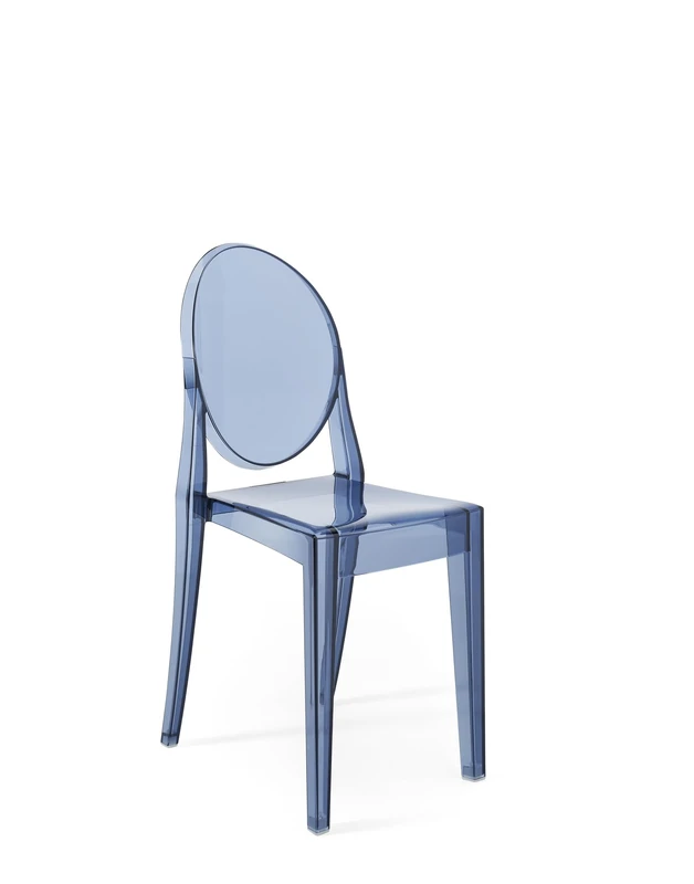 Kartell Victoria Ghost, Set 2 chairs, Powder blue
