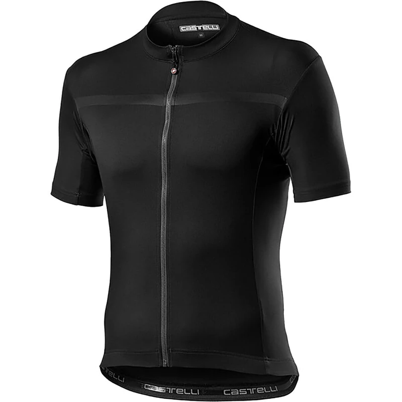CASTELLI Classifica Jersey – Men’s Cycling Jersey, Breathable, Lightweight and Comfortable for Long Distances Black