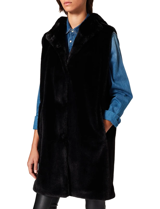 s.Oliver Women's 120.12.109.16.155.2102879 Fleece Vest, 9999, 34