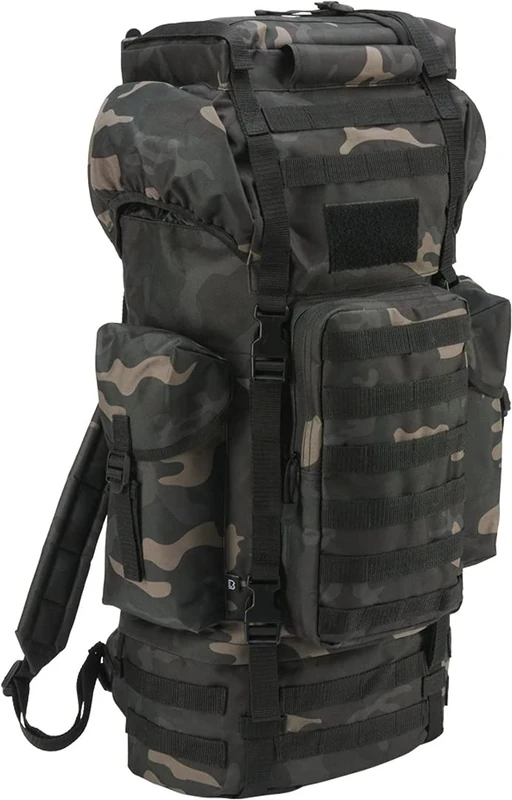Brandit Combat Backpack Molle, Dark camo, 65 L