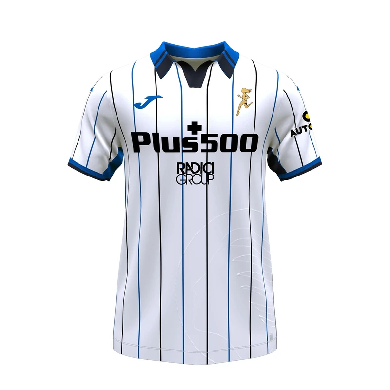 Atalanta BC Unisex Kid's 2nd Shirt Race 21-22 T, White, 6 Years