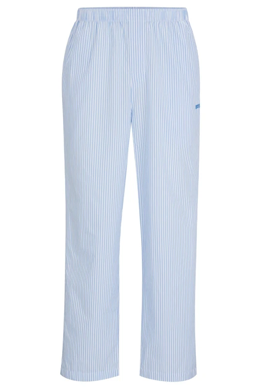BOSS Men's Stripe Pants Pyjama Bottoms, Open Blue470, S