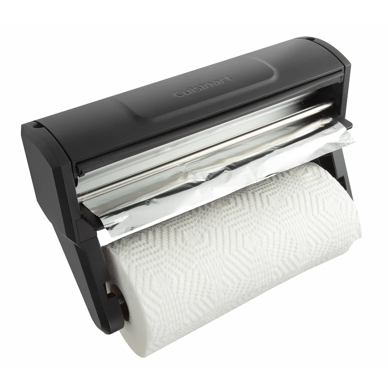 Cuisinart CMP-300 Magnetic Paper Towel and Foil Holder, Black - Image 1