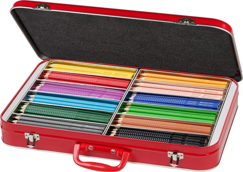 Faber-Castell Classpack Grip Colour Pencils 300 pcs - Metal Tin