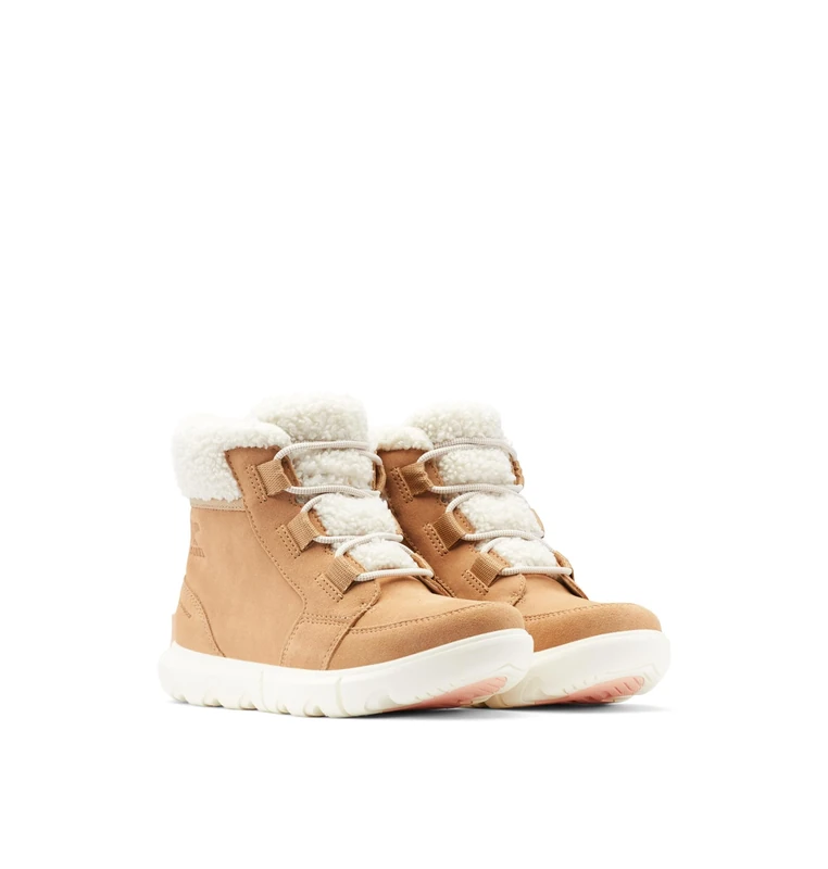 Sorel Womens Explorer Carnival Wp Casual Winter Boots, Canoe Sea Salt, 6 UK