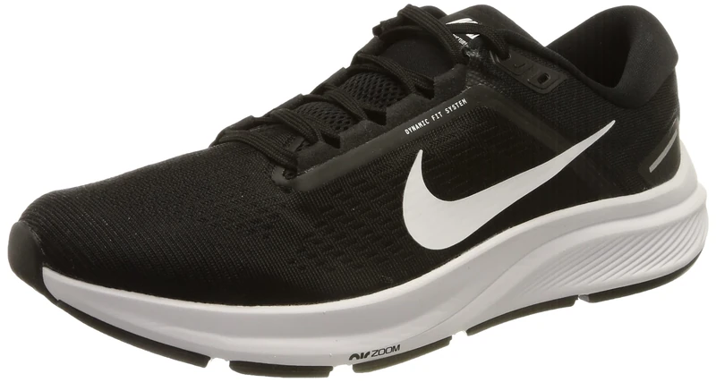 NIKE Air Zoom Structure 24 Men Race Shoe, Barely Volt/Black-Volt-Aurora Green, 7 UK (41 EU)