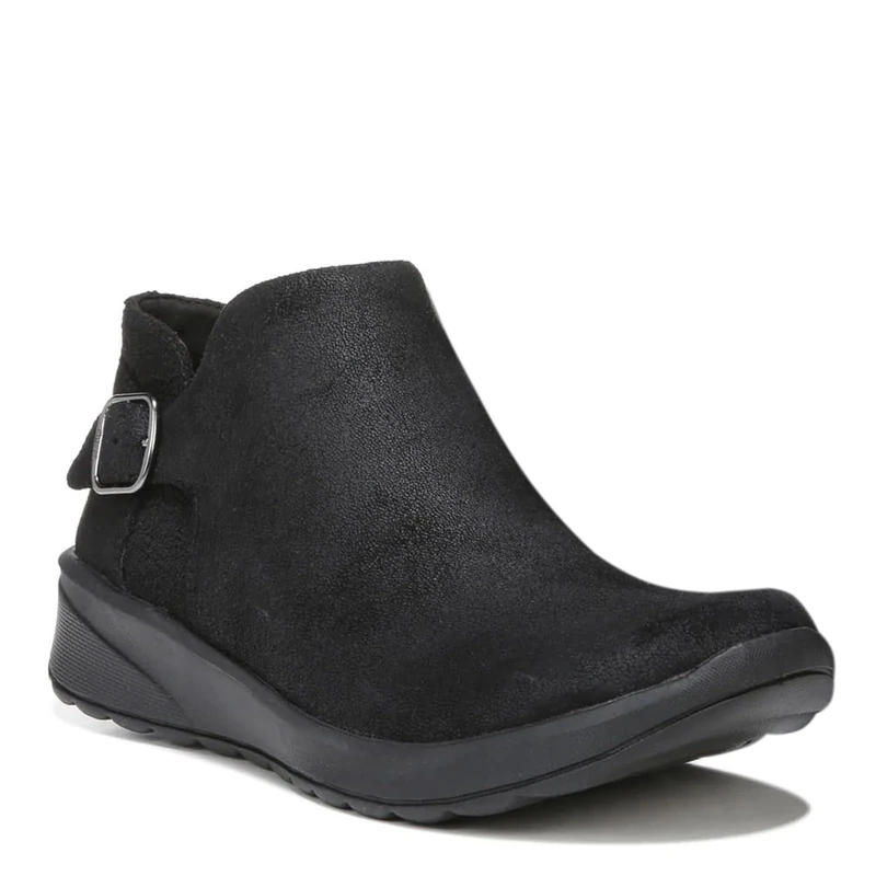 LifeStride BZees Women's Get Going Ankle Boot, Black, 5.5 UK