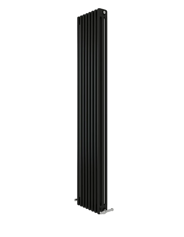 VeeBath Designer Minimalist Bathroom Helena Raw Metal 3 column 1800 x 554 x 100 radiator - Image 1