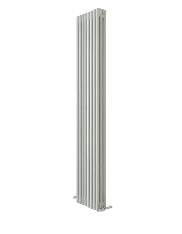 Designer Minimalist Bathroom Helena Raw Metal 3 Column 1800 x 376 x 100 Radiator