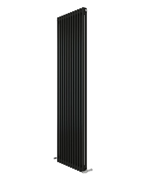 Designer Minimalist Bathroom Matt Anthracite 1800x560x70 Two Column Radiator