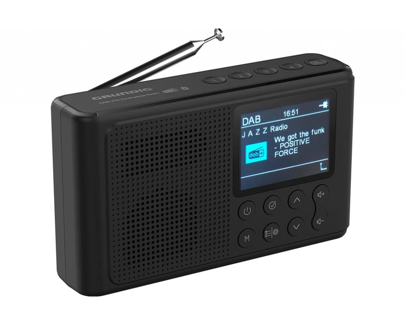 Grundig Music 6500 Portable Analog & Digital Black