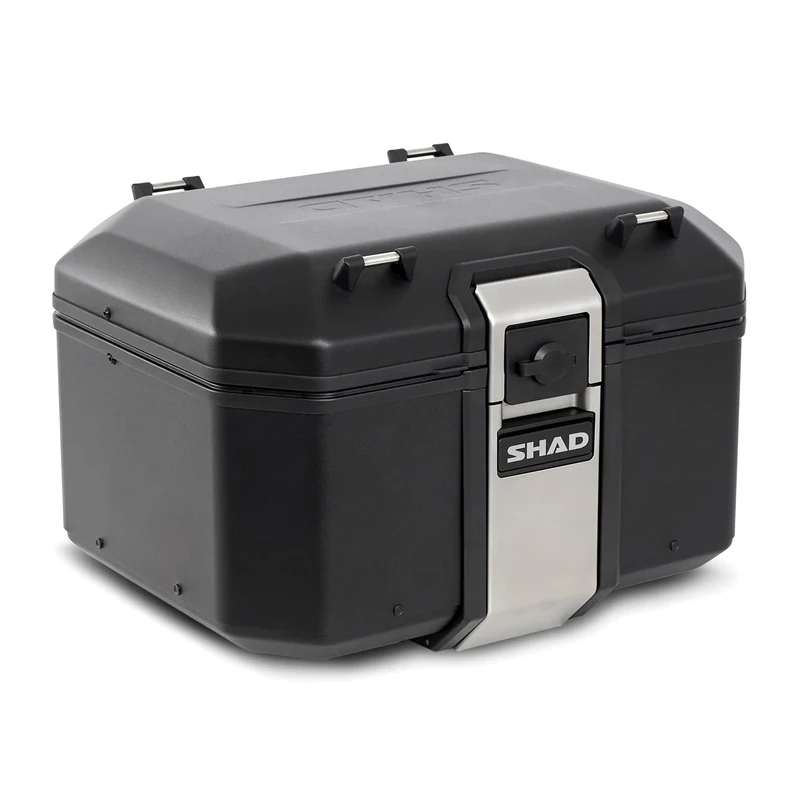 SHAD D0tr48100b - Rear Trunk Suitcase Motorcycle Luggage tr48 Terra Black Edition