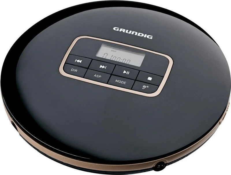 Grundig GCDP 8500 Portable CD Player - Black/Silver
