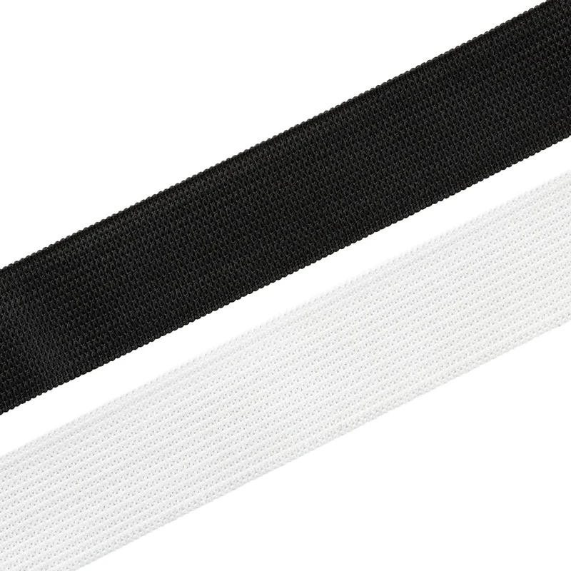 Realm Flat Elastic Band - White 1.5 inch x 5m Sewing Elastic