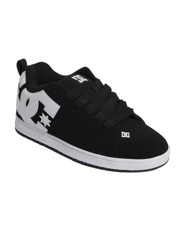 Dc Shoes Men's Court Graffik Sneaker, Black K, 9 UK