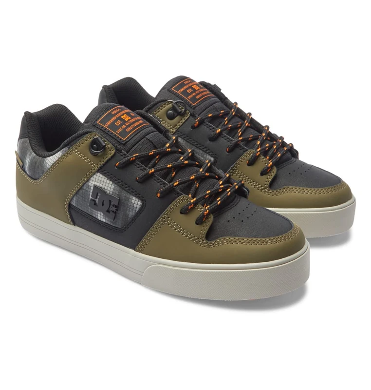 Dc Shoes Men's Pure Sneaker, Black/Battleship/Armor, 16.5 UK - Image 1