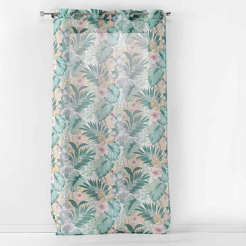 Douceur d'Interieur White Eyelet Panel - 140 x 280 cm