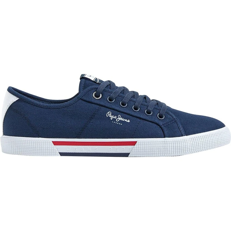 Pepe Jeans Men's Brady Men Basic Sneak, Blue (Navy), 7