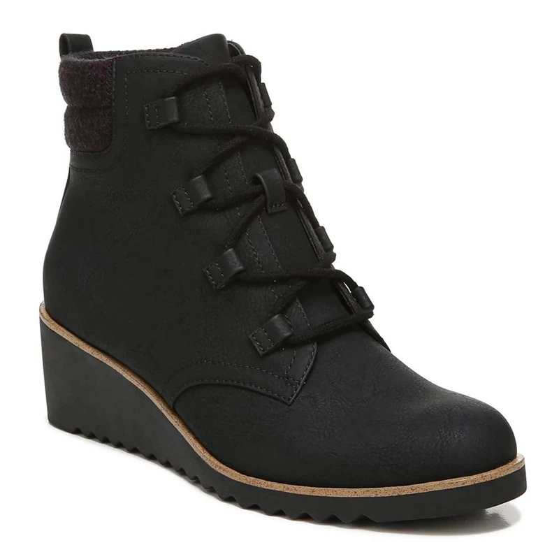 LifeStride Women's Zone Ankle Boot, Black, 8 UK