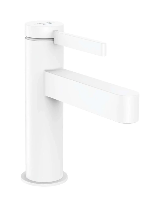 hansgrohe Finoris Pillar tap 100 for cold water without waste set, matt white, 76013700