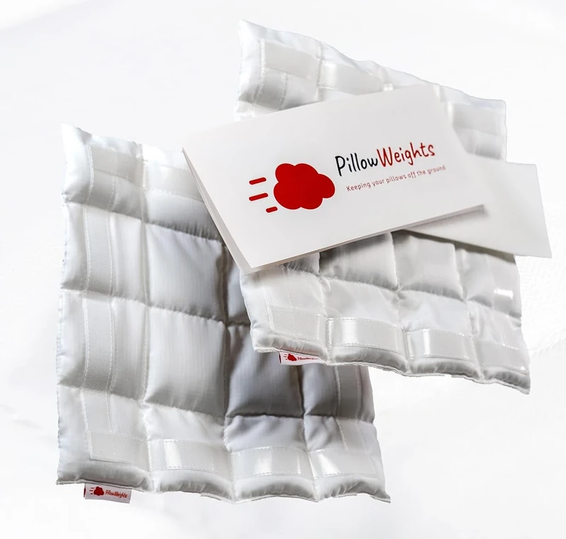 PillowWeights - Weighted Attachment for Outdoor Pillows in Windy Environments (Up to 50mph gusts), UV Resistant, Water Resistant, Tear Resistant, One Size, 2-Pack - Image 1