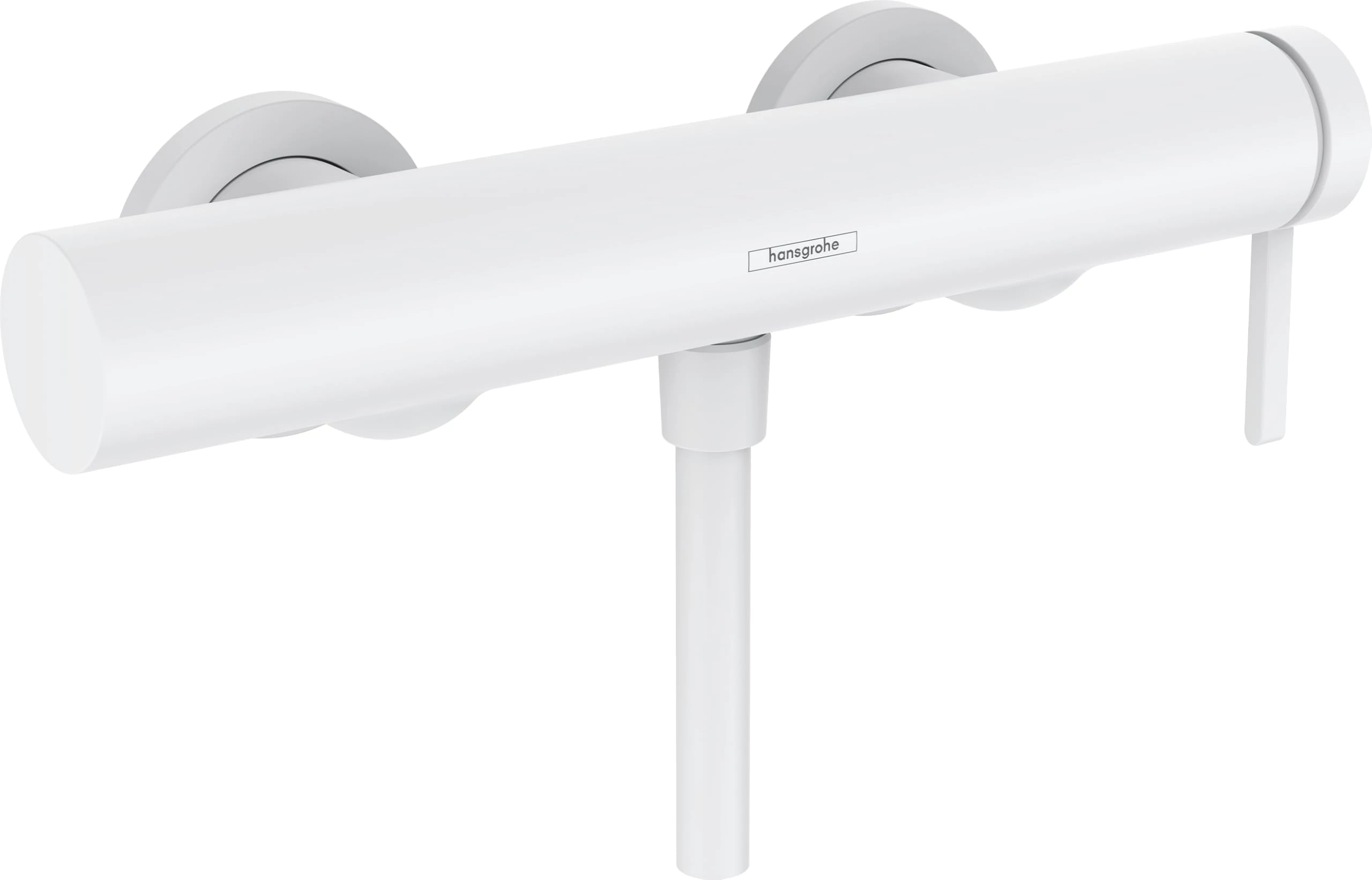 hansgrohe Finoris Single lever shower mixer for exposed installation, matt white, 76620700
