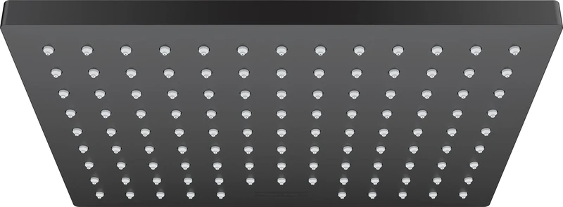 hansgrohe Vernis Shape Overhead shower 230 1 Spray Water-Saving, matt black, 26283670