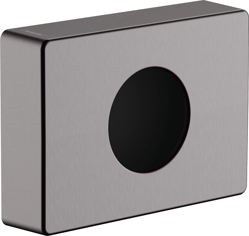 hansgrohe AddStoris Sanitary bag dispenser, brushed black chrome, 41773340