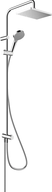 Hansgrohe Vernis Shape Shower System - Rainfall Showerhead, Hand Shower, Chrome