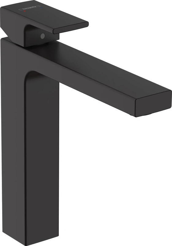 hansgrohe Vernis Shape Basin Mixer Tap 190 with pop-up waste set, matt black, 71562670