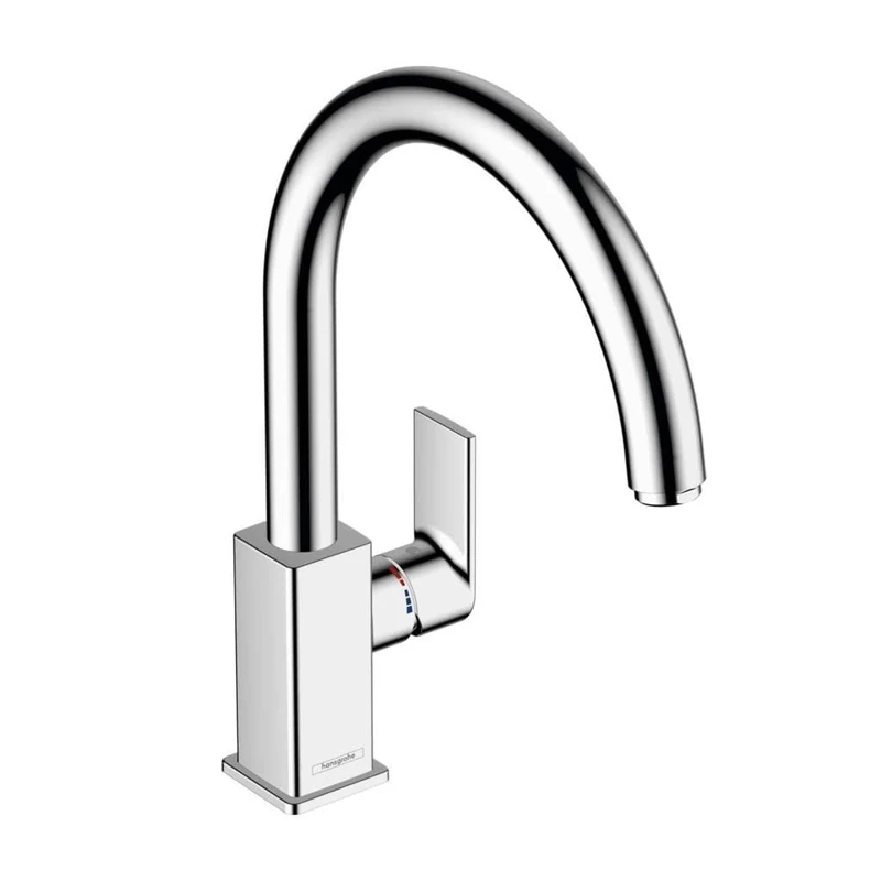 hansgrohe Vernis Shape M35 Kitchen Tap 210 with swivel spout, chrome, 71871000