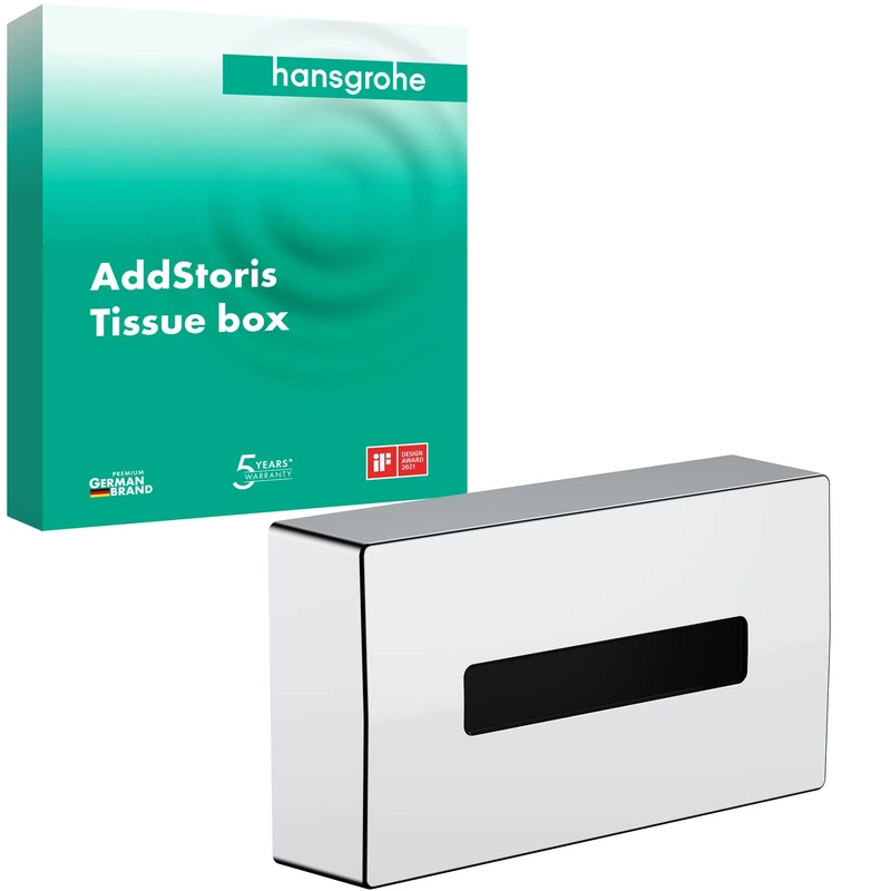 hansgrohe AddStoris Tissue box, chrome, 41774000