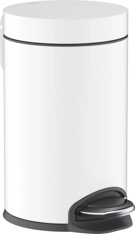 hansgrohe AddStoris Pedal Bin, matt white, 41775700