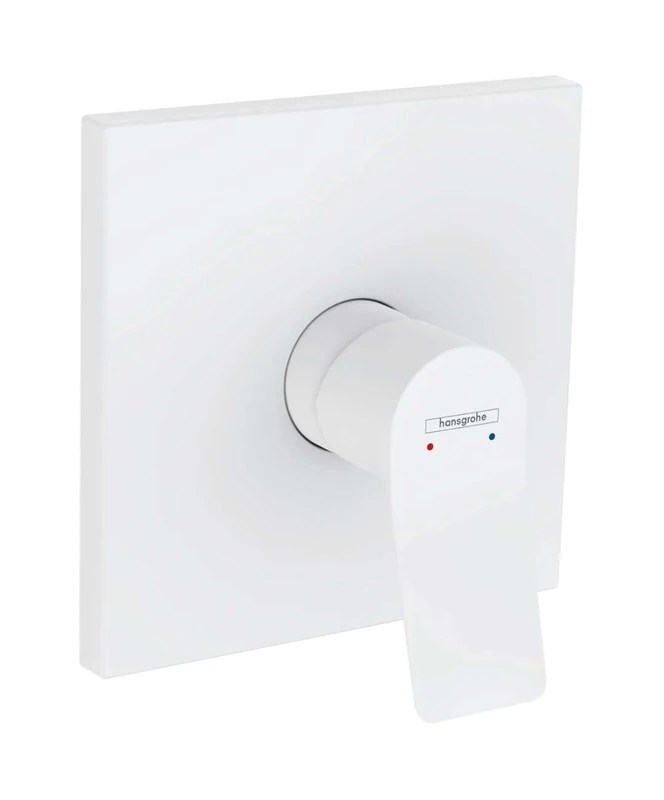 hansgrohe Vivenis Single lever shower mixer for concealed installation, matt white, 75615700