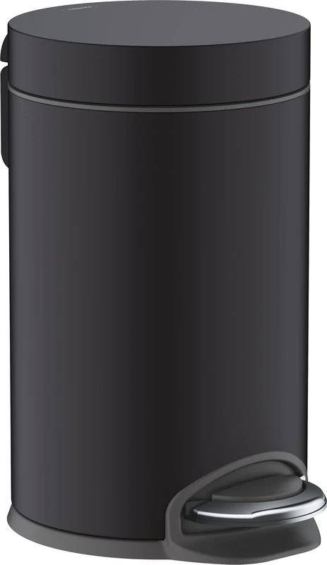 hansgrohe AddStoris Pedal Bin, matt black, 41775670